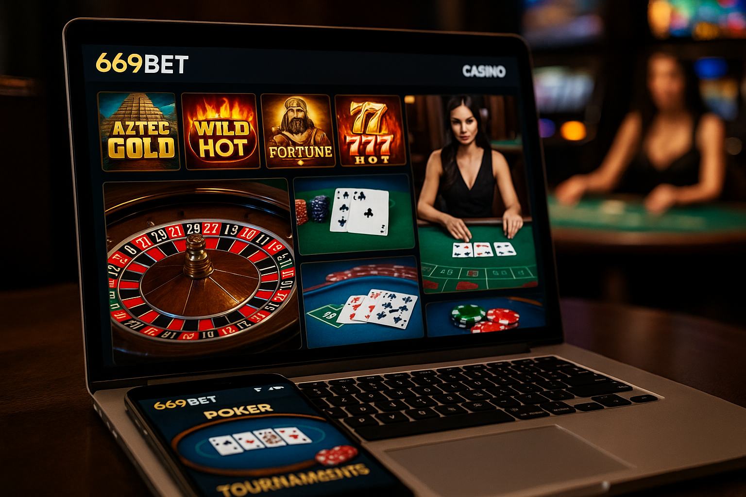 Jogos de cassino online 669BET