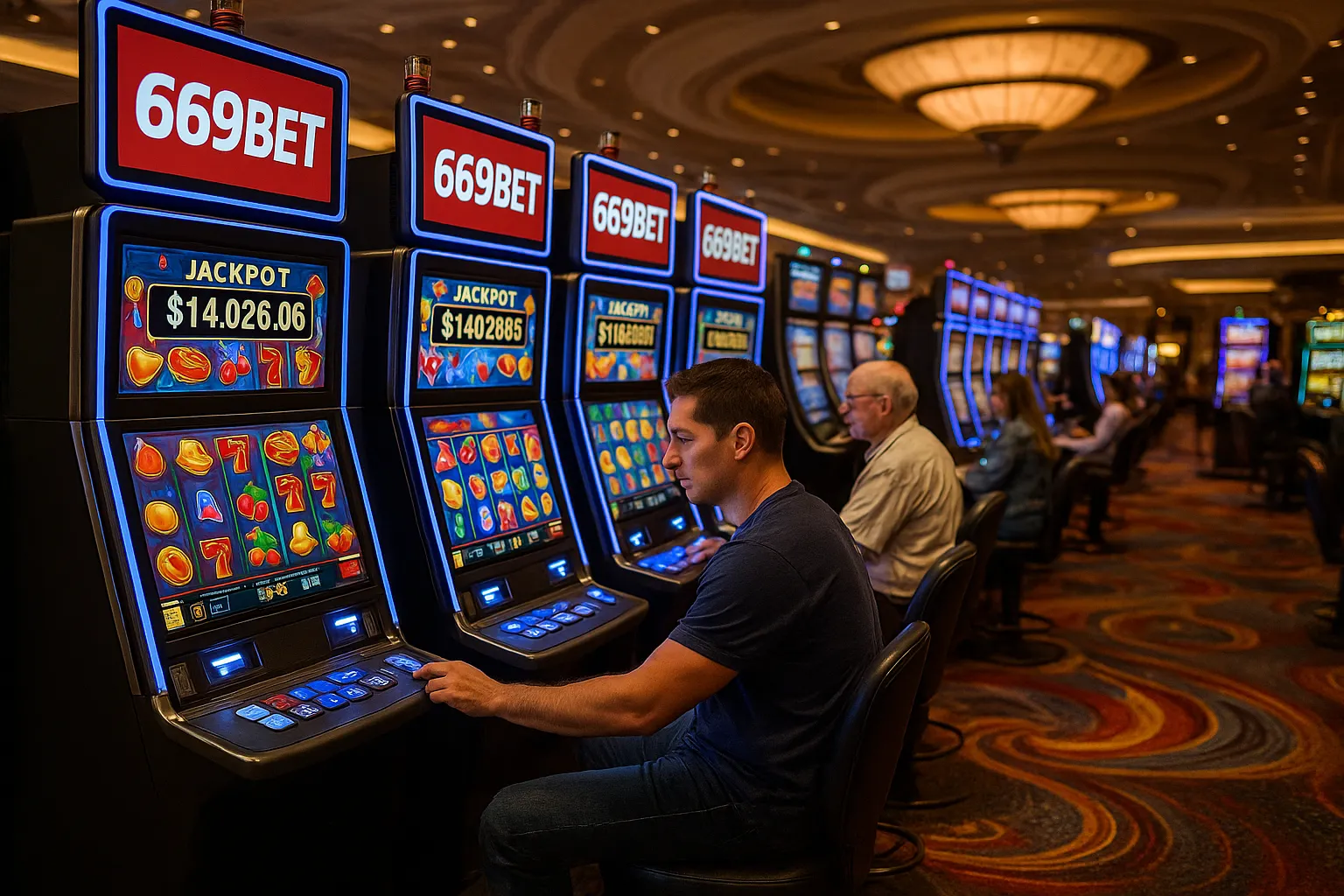 Explore o mundo das slot machines no 669BET Casino